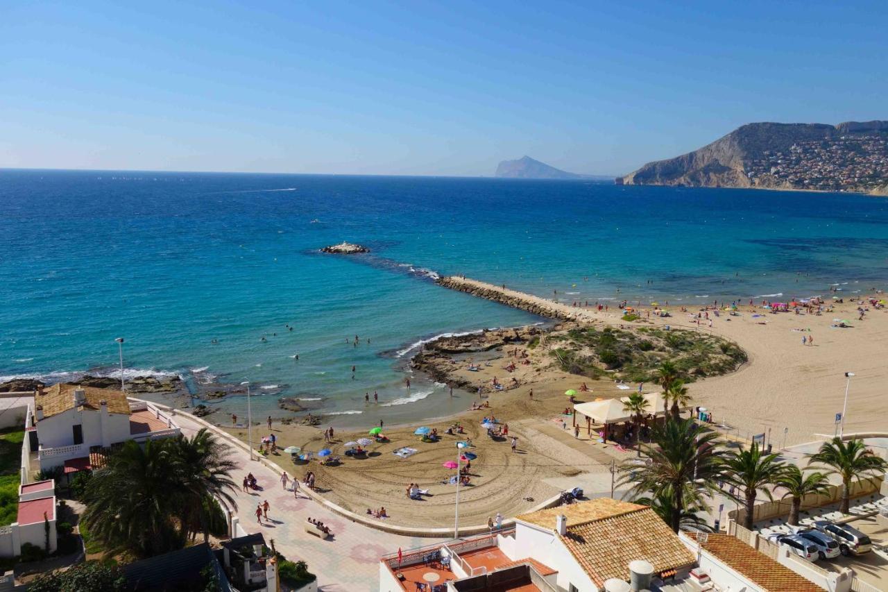 Atico Calpe Primera Linea De Playa Dış mekan fotoğraf